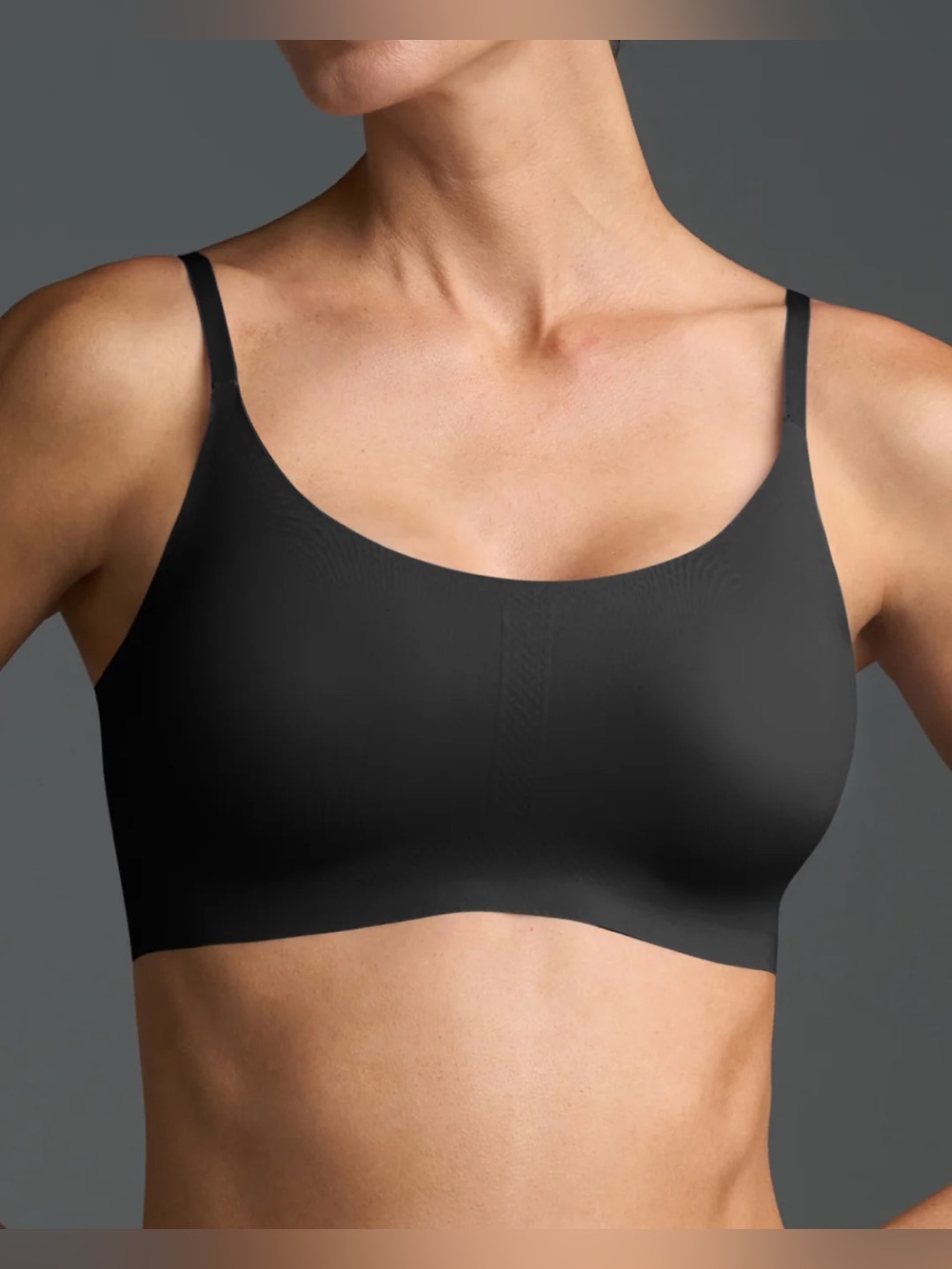 EBY Support Bralette. Black. Small.